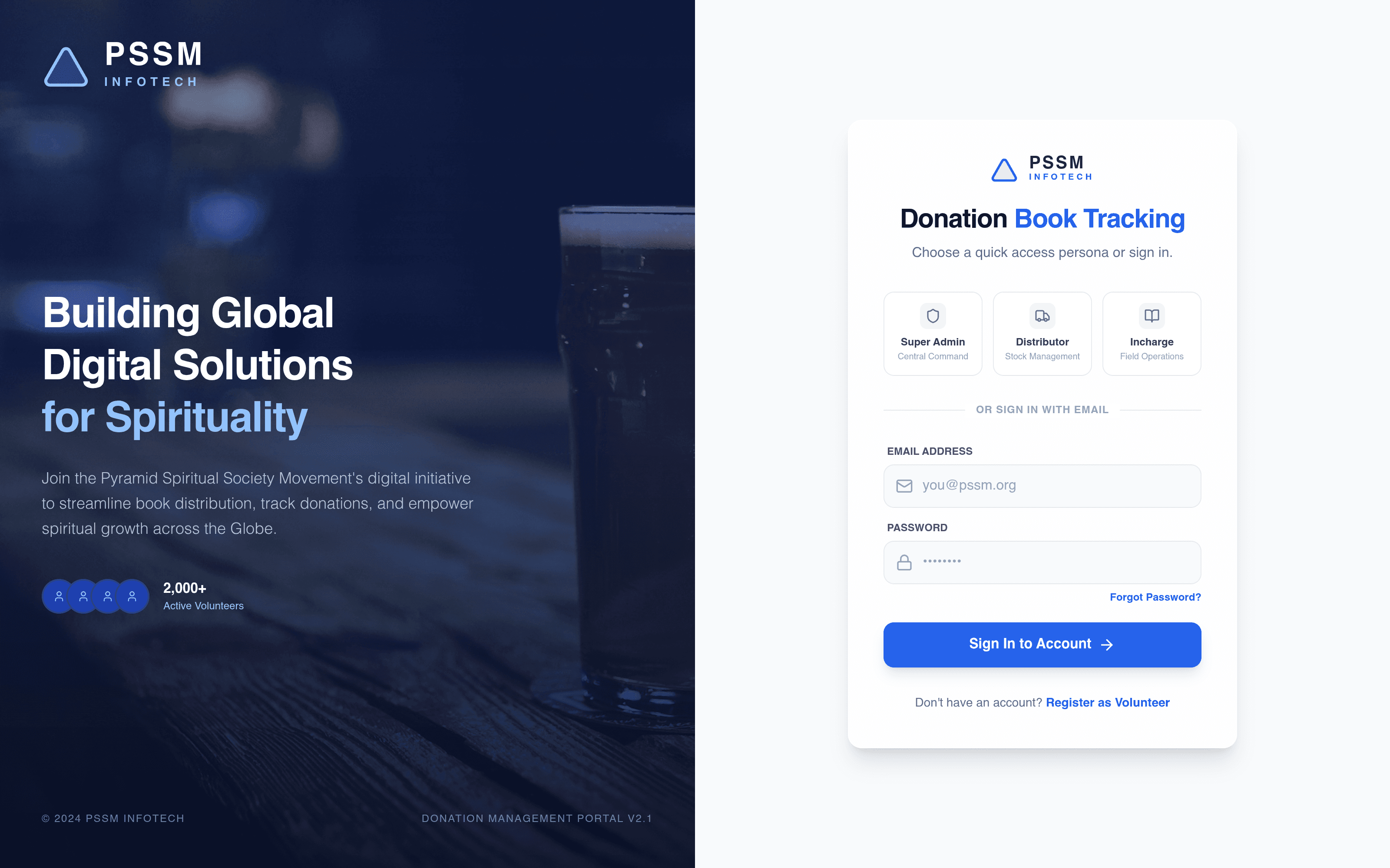 PSSM Donation & Book Tracker
